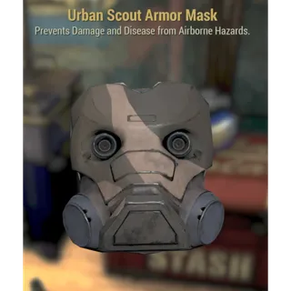 Reverse urban scout mask 