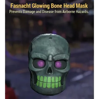Glowing bone head