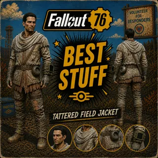 Tattered field jacket 