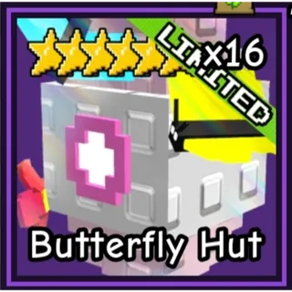 Butterfly hut