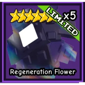 Regeneration flower +1 zapseed