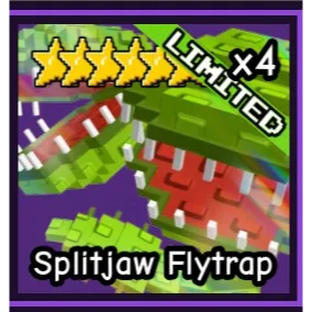 Splitjaw flytrap + 1 free zapseed