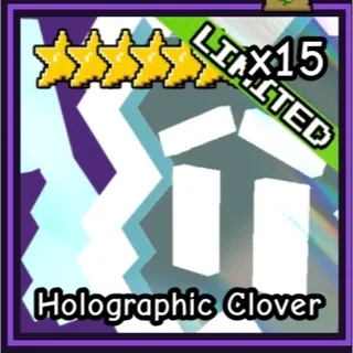 1 Holographic Clover + 1 Zapseed 