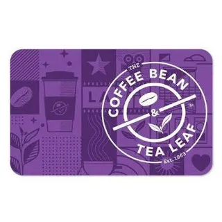 $39,00 Coffee Bean Tea Leaf Giftcard