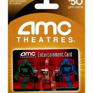50$ Amc Giftcard