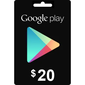 Google Play 20 USD Gift Card US - Google Play Gift Cards - Gameflip