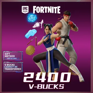 Fortnite Live Action Street Fighter Bundle