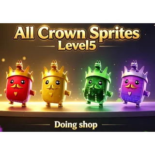 Fortnite All Crown Sprites Level5  9.99＄