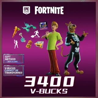 Fortnite gift Shaggy & Scooby-Doo Bundle