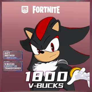 Fortnite gift Shadow the Hedgehog