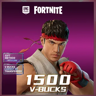 Fortnite gift Ryu (Street Fighter 2026)