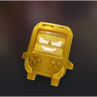  Fortnite  Gold 8-Bit Sprite