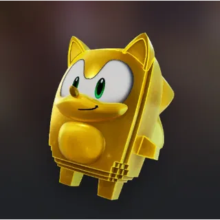  Fortnite  Gold Sonic Sprite