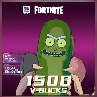 Fortnite gift Pickle Rick