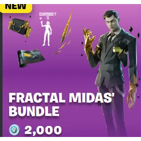 FORTNITE GIFT |Fractal Midas' Bundle  