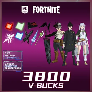 Fortnite gift Black Clover Bundle