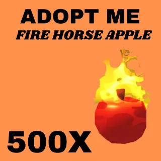 FIRE HORSE APPLE 500X - ADOPT ME 