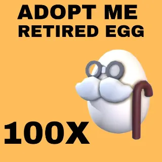 RETIRED EGG 100X - ADOPT ME 