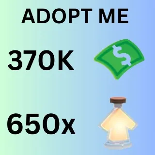 BUCKS AND AGEUP POTION - ADOPT ME 