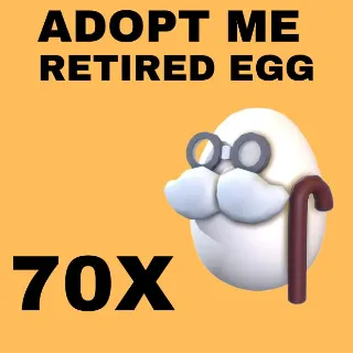 RETIRED EGG 70X - ADOPT ME 