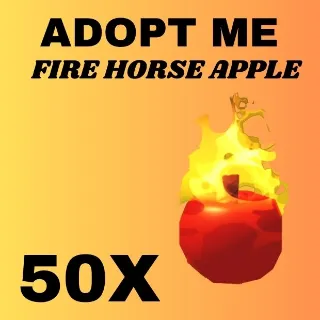 FIRE HORSE APPLE 50X - ADOPT ME 