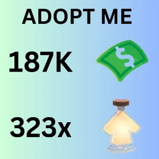 BUCKS AND AGEUP POTION - ADOPT ME 