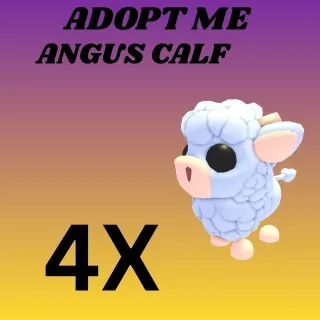 ANGUS CALF 4X - ADOPT ME 