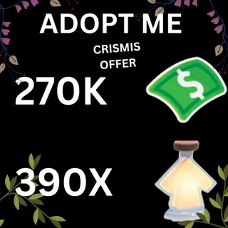 BUCKS AND AGE UP POTIONS - ADOPT ME 