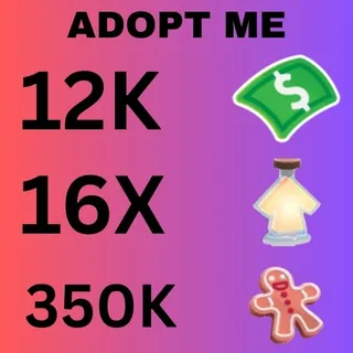 BUCKS & AGE UP POTIONS AND GINGER BREAD - ADOPT ME 