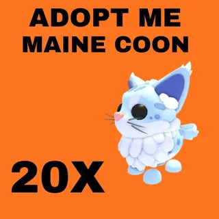 MAINE COON 20X  - ADOPT ME 