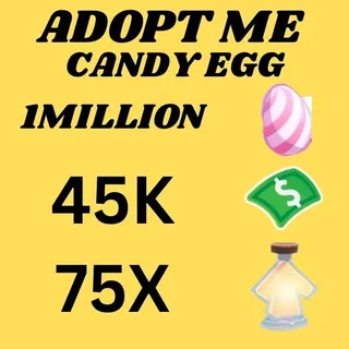 CANDY EGG AND BUCKS AND AGE UP POTIONS - ADOPT ME 