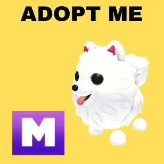 SAMOYED 1X MEGA  - ADOPT ME 