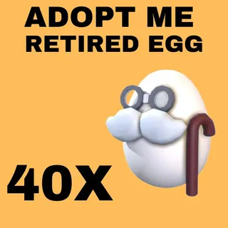 RETIRED EGG 40X - ADOPT ME 