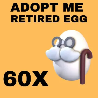 RETIRED EGG 60X - ADOPT ME 