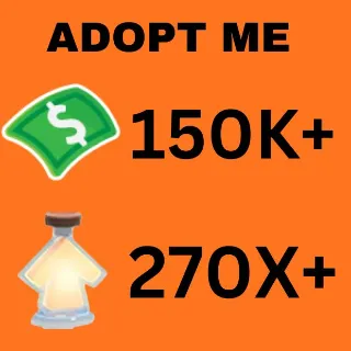 BUCKS AND AGE UP POTIONS  - ADOPT ME 