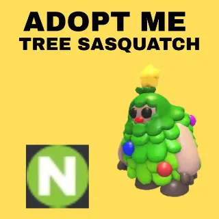 TREE SASQUATCH NEON - ADOPT ME 
