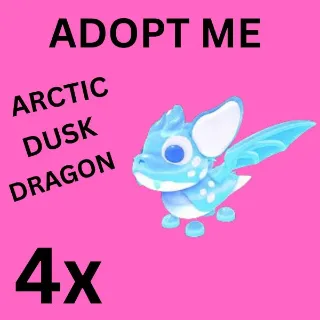 ARCTIC DUSK  DRAGON 4X - ADOPT ME 