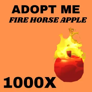 FIRE HORSE APPLE 1000X - ADOPT ME 