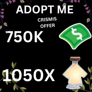 BUCKS AND AGE UP POTIONS - ADOPT ME 