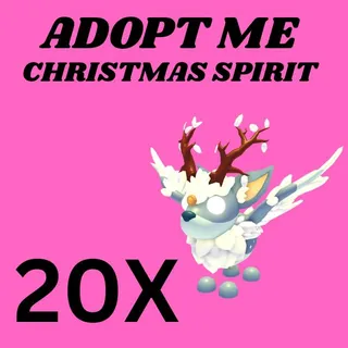 CHRISTMAS SPIRIT 20X - ADOPT ME 