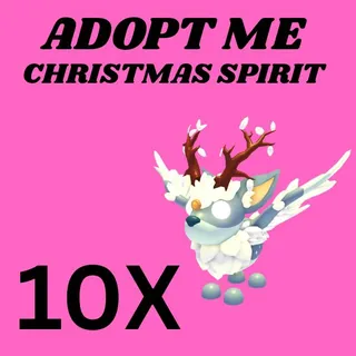 CHRISTMAS SPIRIT 10X - ADOPT ME 