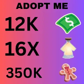 BUCKS & AGE UP POTIONS AND GINGER BREAD - ADOPT ME 