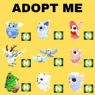 NEON PETS DEAL - ADOPT ME 