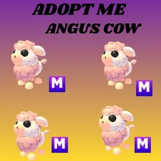 ANGUS COW 4X MEGA  - ADOPT ME 