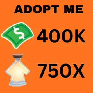 BUCKS AND AGE UP POTIONS - ADOPT ME 