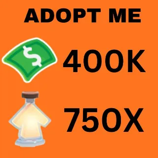 BUCKS AND AGE UP POTIONS - ADOPT ME 