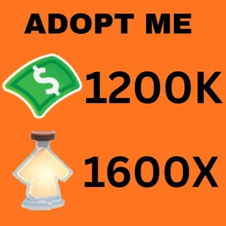 BUCKS AND AGE UP POTIONS - ADOPT ME 