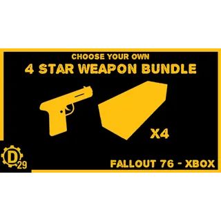 [XBOX] Custom 4* Weapon Bundle