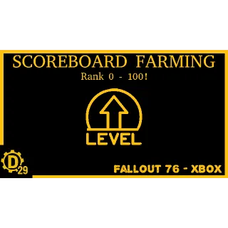 Scoreboard Farming RANK 0 - 100