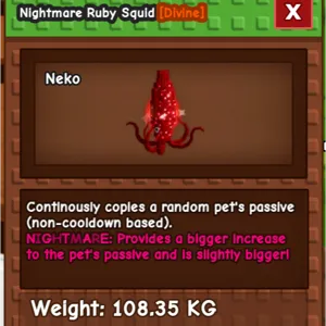 Colossal Ruby Squid 108